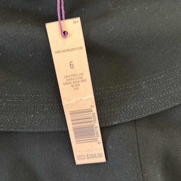 Rachel Roy black dress with beautiful swooping back - Picture 4 of 5